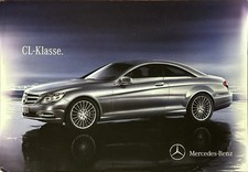 Mercedes CL Coupe brochure