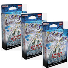 3x Blue Eyes White Destiny Structure Deck Reprint Unltd. Edition Yu-Gi-Oh! TCG