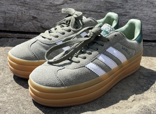 Adidas gazelle bold khaki - gazelle,