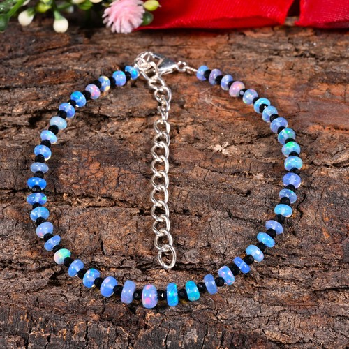 Blue ethiopian opal black - ethiopian,