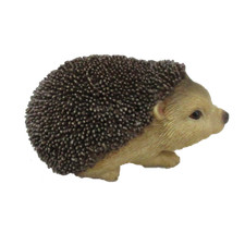 Small Brown Hedgehog Figurine