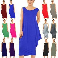 New Ladies Sleeveless Italian