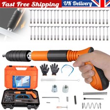 Woodworking Integrated Air Nailer Manual Steel Nail Nailer 5 Gears Power Gun UK