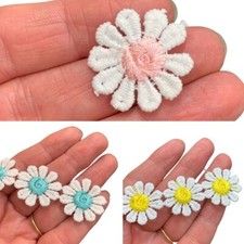 Daisy Motifs Appliques Guipure