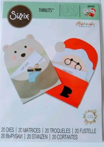 Sizzix thinlits dies santa - thinlits, santa's