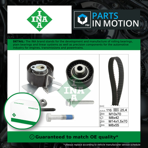 Timing belt kit fits - belt, peugeot