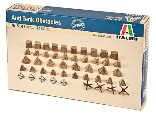 Italeri antitank obstacles - italeri,