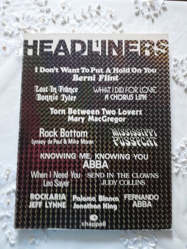 Headliners for voice - headliners, &