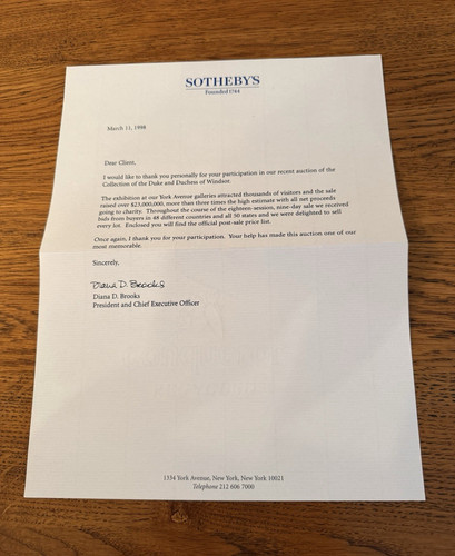 Sotheby 1998 duke - 1998, &