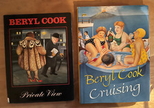 Signed Beryl Cook Postcard and