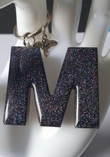 Handmade Resin Keyring M.