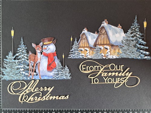 Christmas card making - christmas,