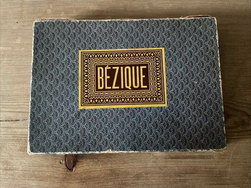 Antique game bezique - antique,