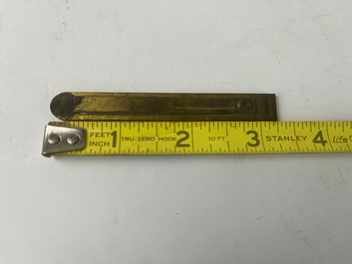 Antique brass reed from pump - antique, a