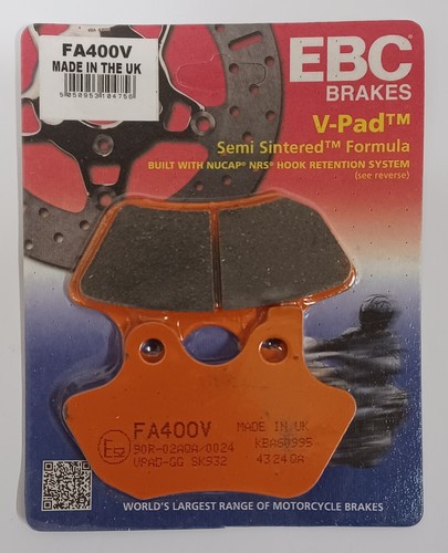 Ebc vpad rear brake pads - rear, fits