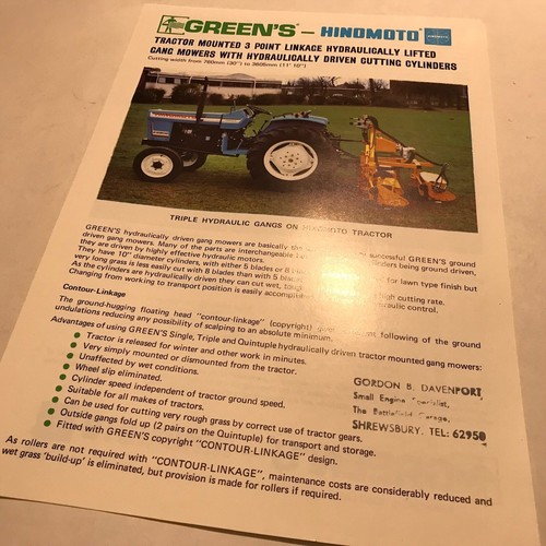 Greens hinomoto compact - greens,