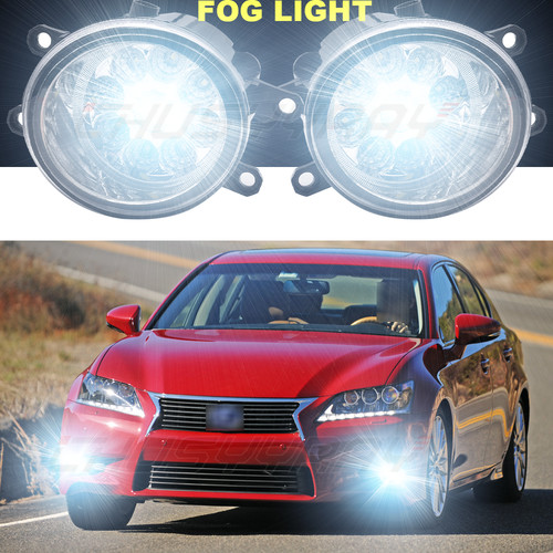 Front bumper fog light driving - fog,