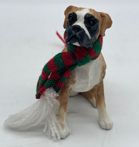 Sandicast boxer dog christmas - dog,