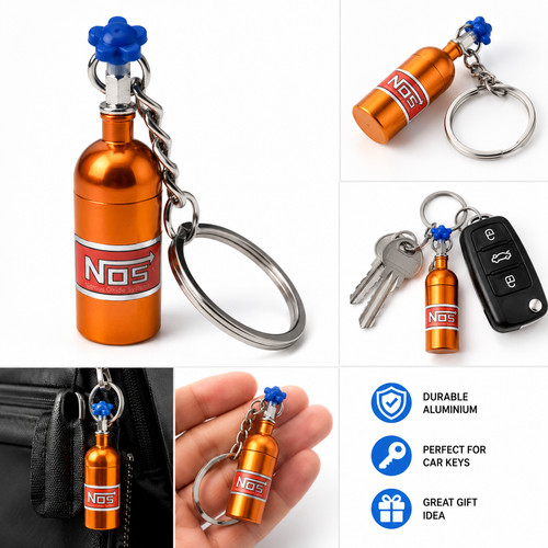 Gold mini nos nitrous bottle - nitrous,