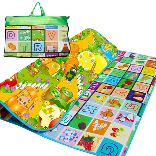 Kids crawling side - play, mat