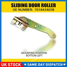 Bottom Left Side For VW Transporter T4 1990-2003 Sliding Door Roller Runner Kit