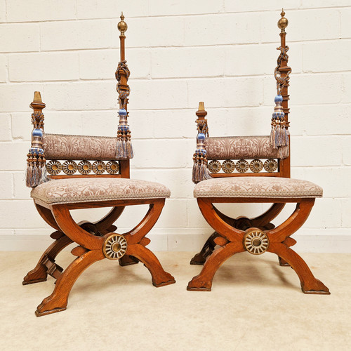 Pair vintage renaissance - pair,