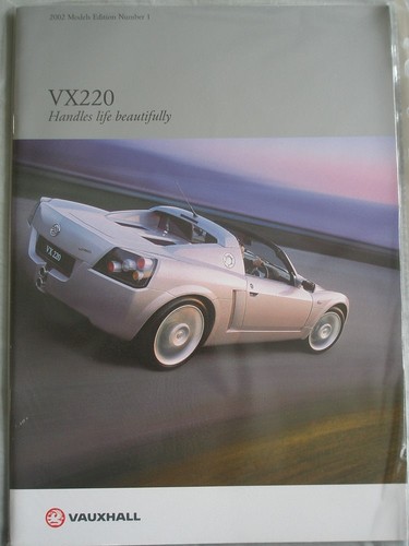 Vauxhall vx220 range brochure - vauxhall,