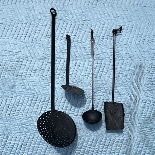 Antique primitive wrought iron - wrought,