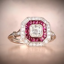 2 Ct Asscher Cut VVS1/D