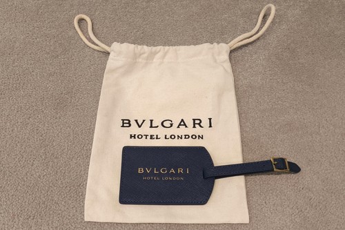 Bvlgari london luggage tag - london,