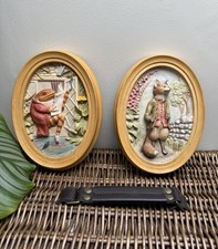 Pair of vintage Beatrix Potter
