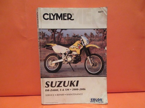 Clymer suzuki z400e - dr-z400e,, &