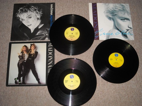 Madonna vinyl single into - 12",