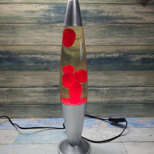 Artech retro lava - lamp, red