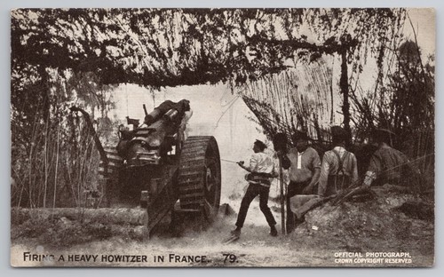 Ww1 postcard antique - antique, france