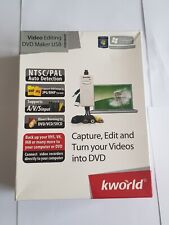 Kworld USB2800D Video Editing DVD Maker USB Convert VHS Into DVD Windows 7 XP