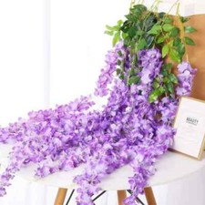 2X Artificial Wisteria Vine