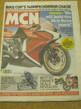 MCN - MOTORCYCLE NEWS - FUEL CELL BIKE - 15 Oct 2008