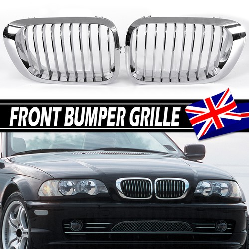 Chrome kidney grill grille - 2*,