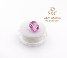 Pink Cushion Cut Cubic