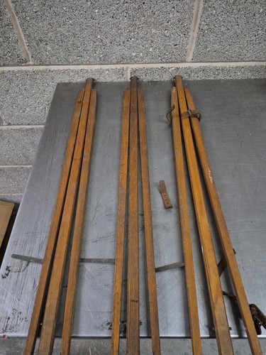 Wooden tripod legs vintage - wooden,