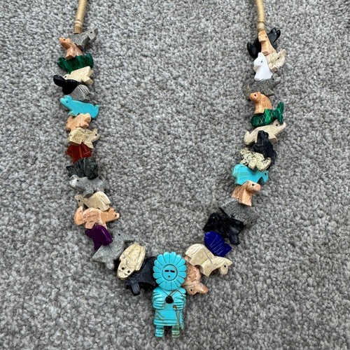 Vtg zuni sunface kachina - vtg,