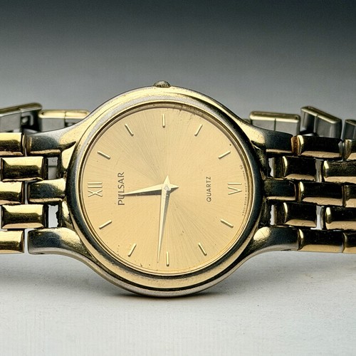 Vintage seiko pulsar - vintage, gold