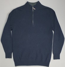 Men's N Peal Cashmere 1/4 Zip