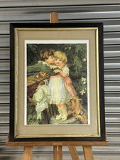 Vintage Framed & Glazed Pears