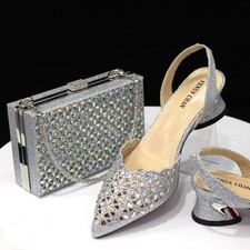 Italian Shoe and Bag Set New