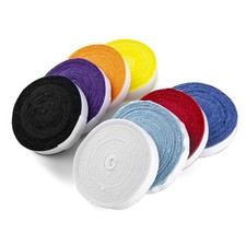10M Absorbent Badminton Racquet Towel Grip Non Slip Sweat Band Tape Racket Reel!