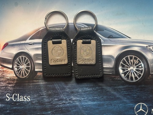Two genuine bmw keyrings - bmw,