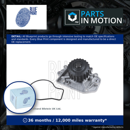 Water pump fits honda integra - fits,