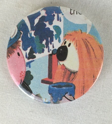 Vintage pin badge magic - pin,